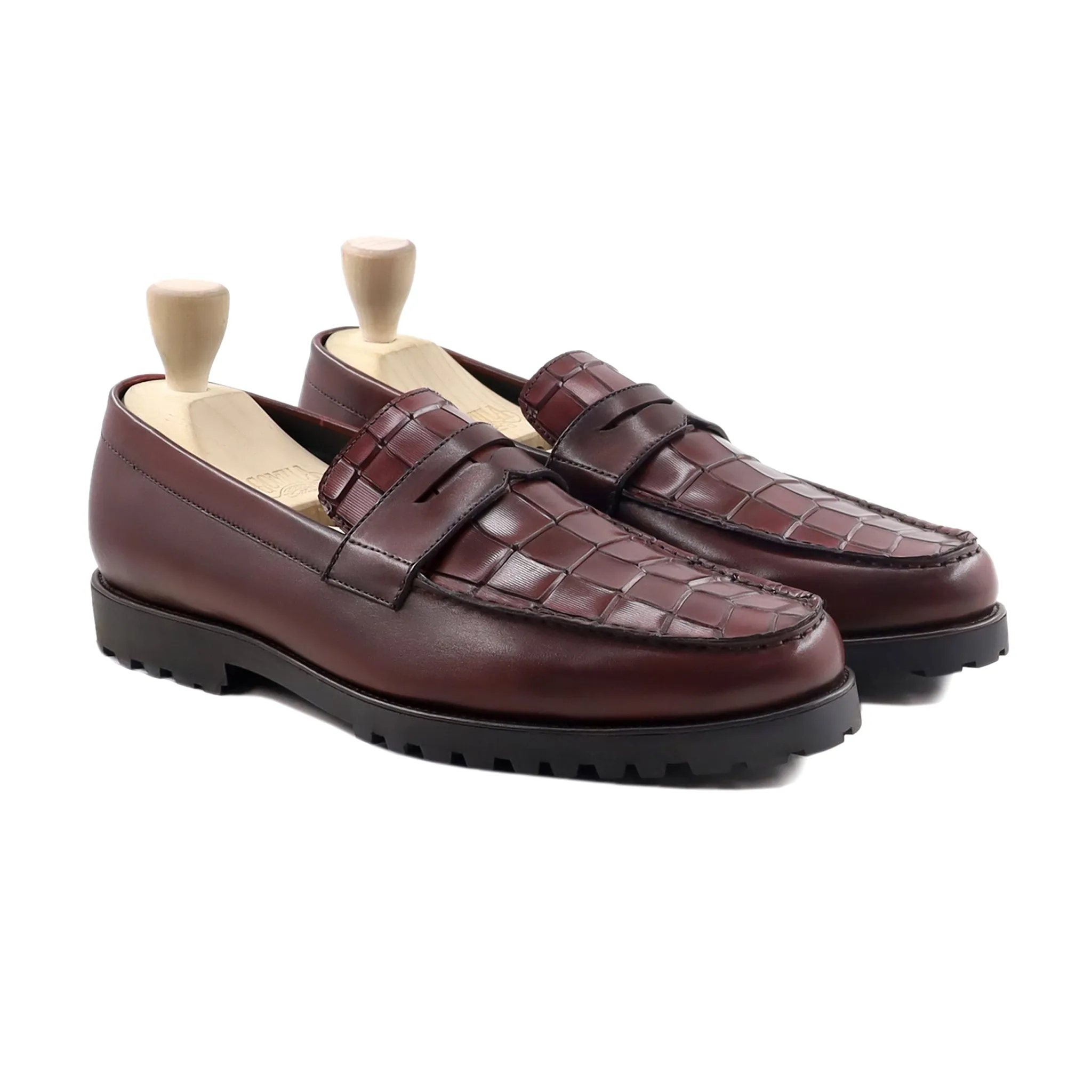 Lyman - Men's Oxblood Calf Leather Loafer