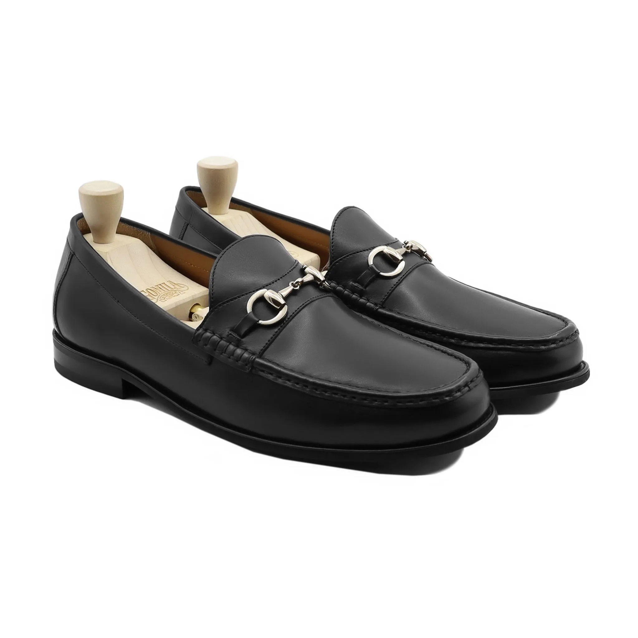 Mallorca - Men's Black Calf Leather Loafer