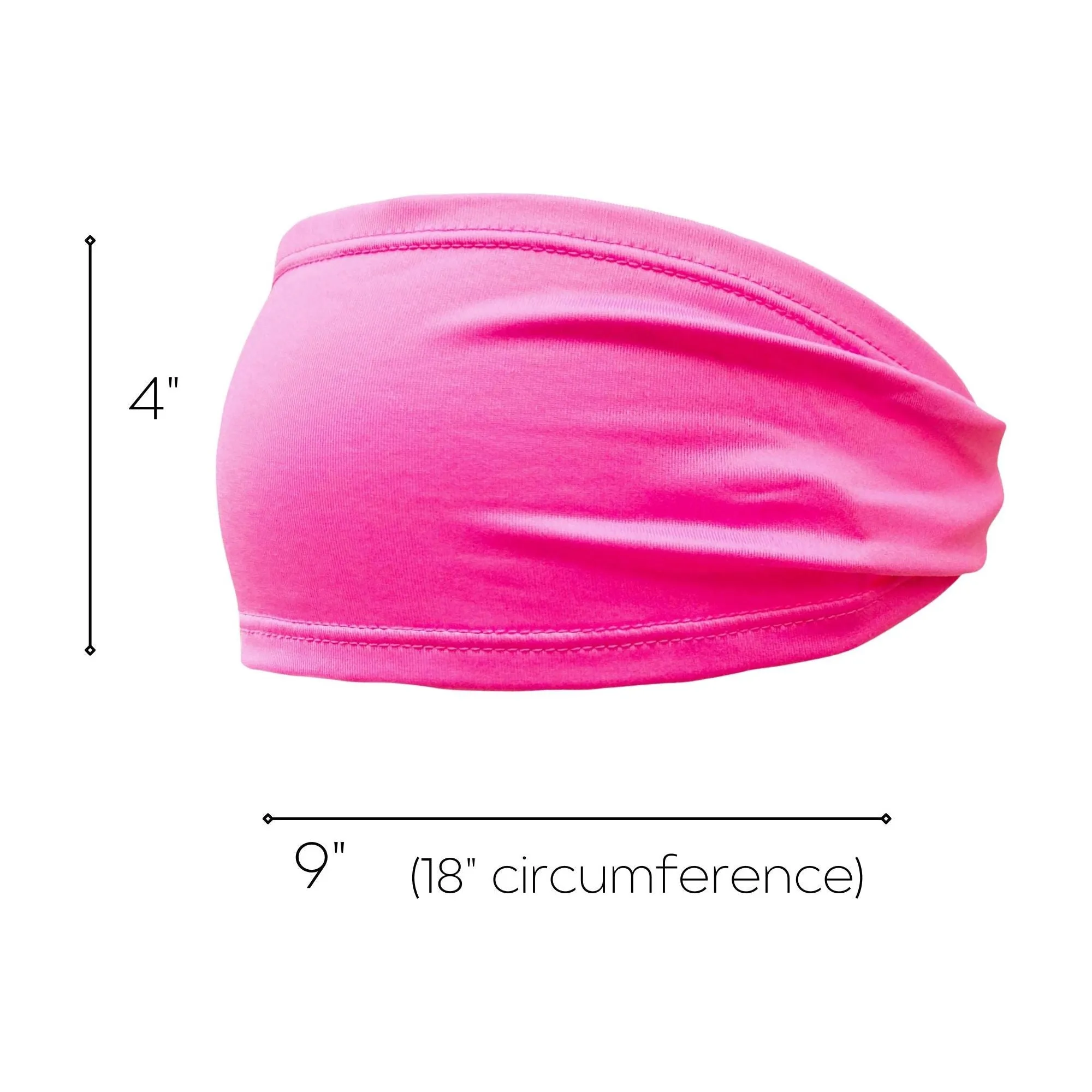 Medium Pink Performance Headband