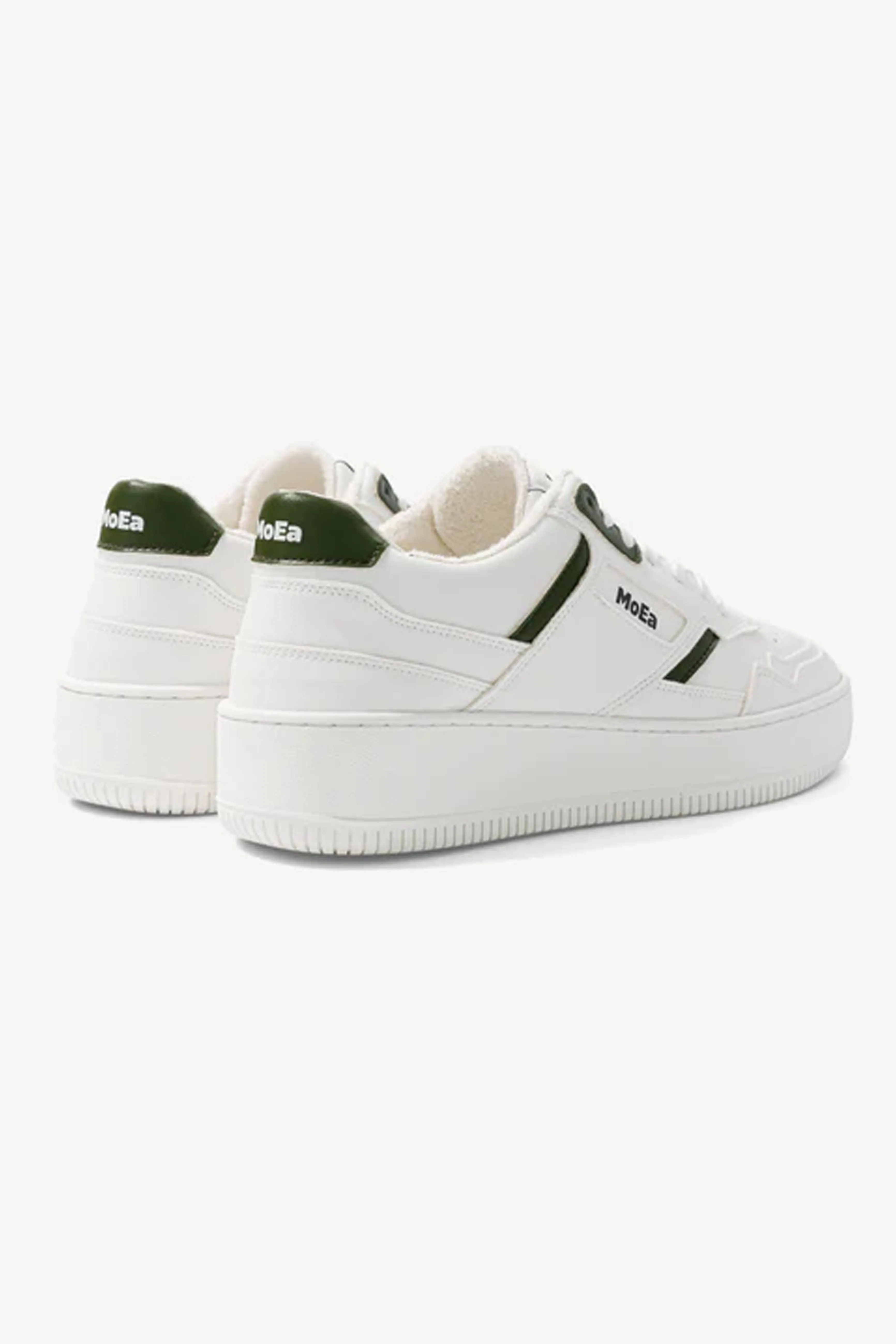 MoEa Gen1 Cactus White and Green Trainers