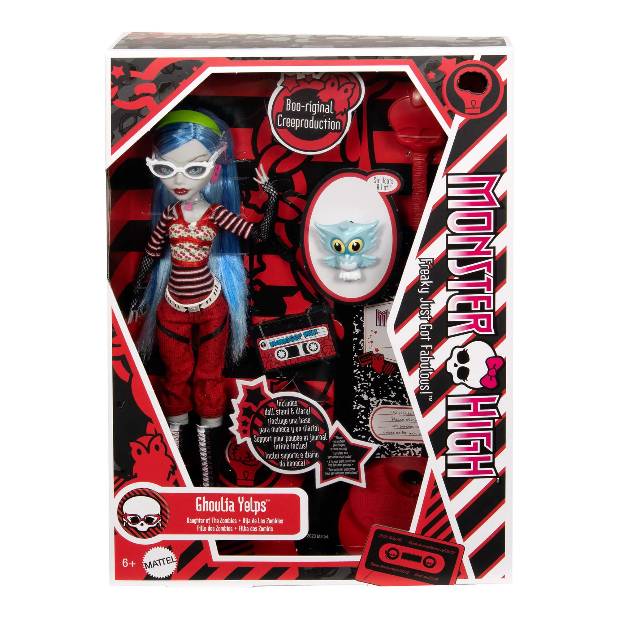 Monster High Boo-riginal Creeproduction G1 Ghoulia Yelps Doll