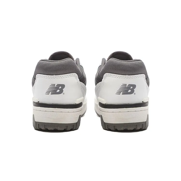 New Balance 550 sneakers, white/gray/dark gray