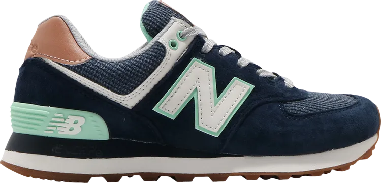 New Balance Wmns 574 'Beach Cruiser - Natural Indigo' sneakers, blue