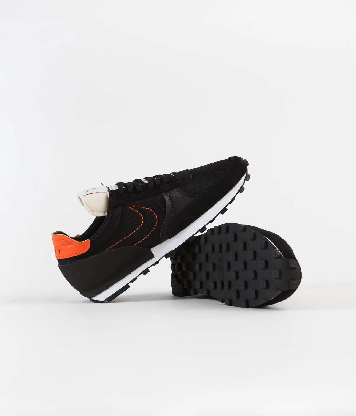 Nike Daybreak Type Shoes - Black / Team Orange - Sail - White