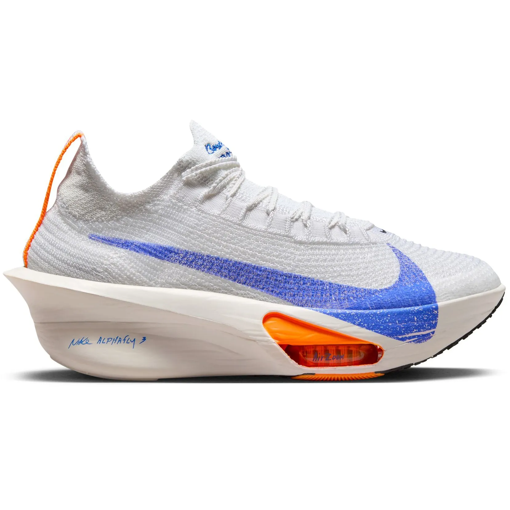 Nike Men's Alphafly 3 Blueprint Running Shoes White / Blue