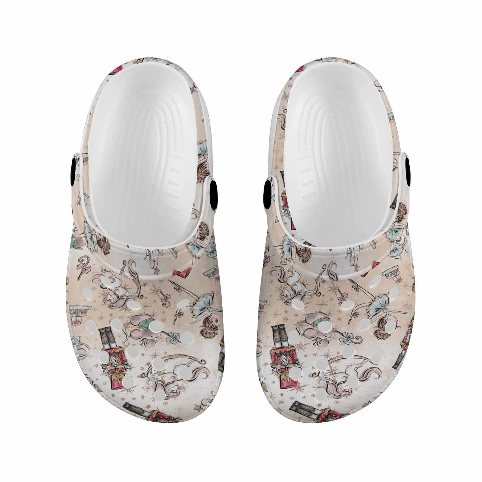 Nutcracker 50  Custom Print Kids Clogs