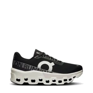 On Women's Cloudmonster 2 Sneaker in Black/Frost