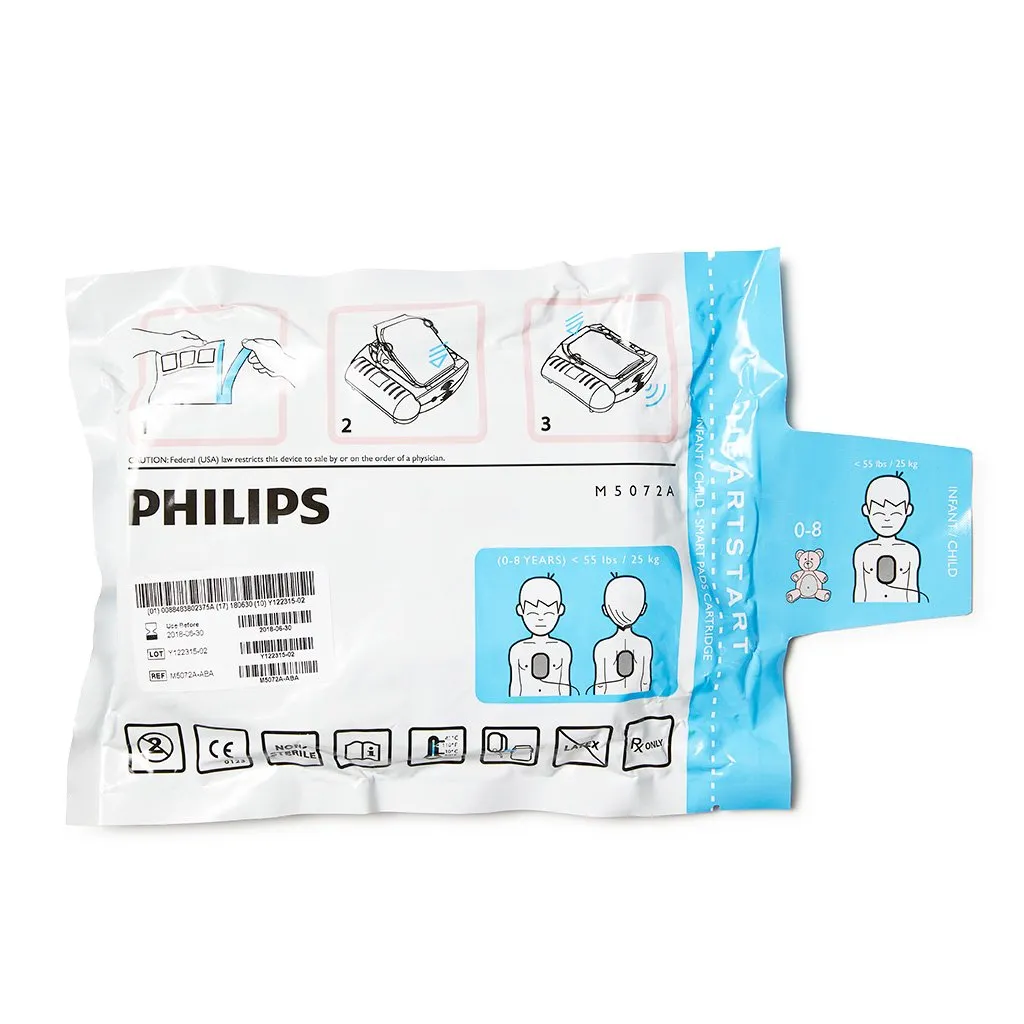 Philips Infant/Child Smart Pads for HeartStart HS1 Defibrillator (AED)