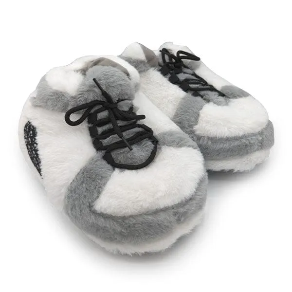 Plush Sneaker Slippers