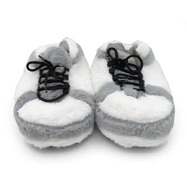 Plush Sneaker Slippers