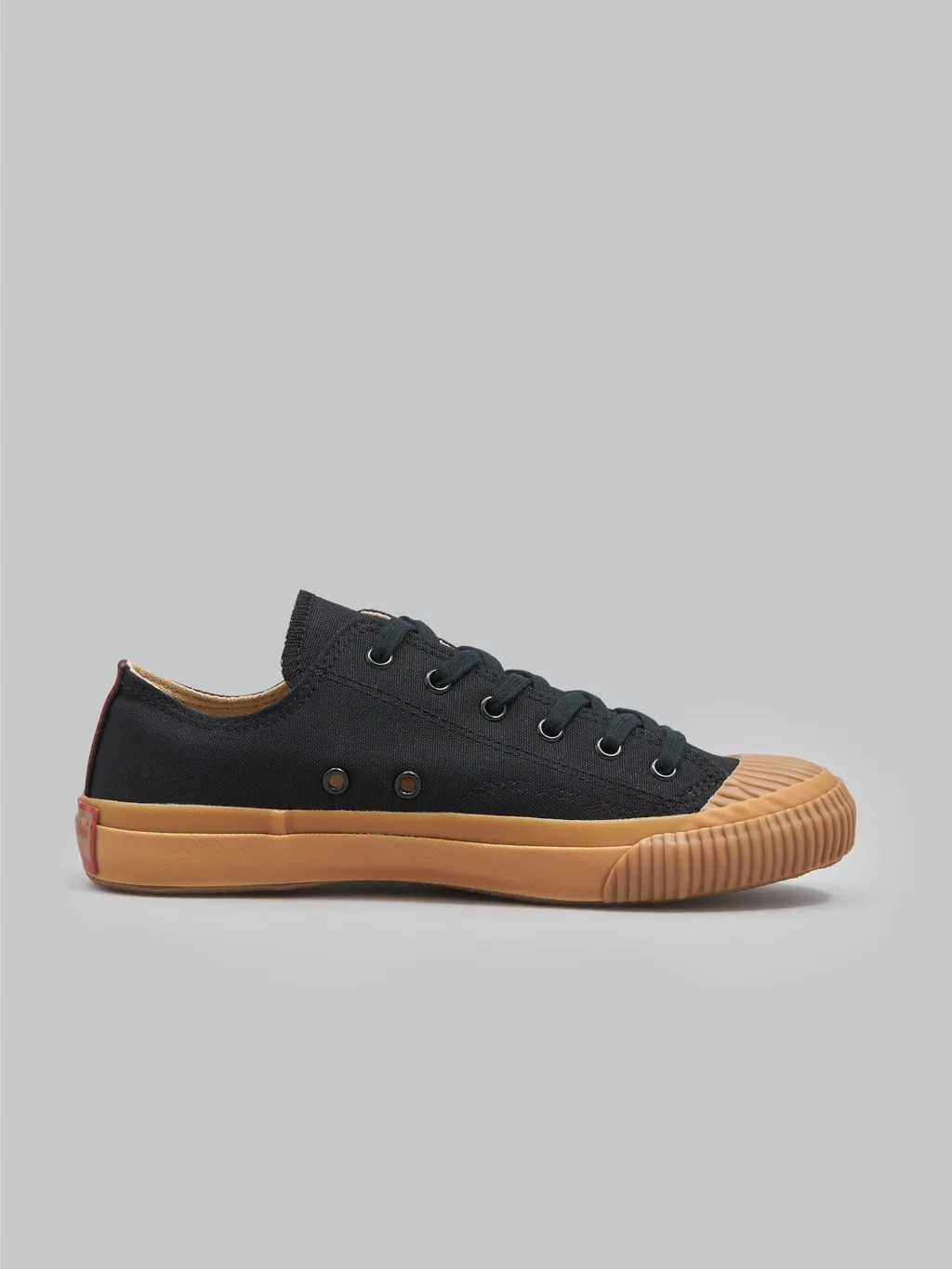 Pras Shellcap Low Sneakers kuro/Gum