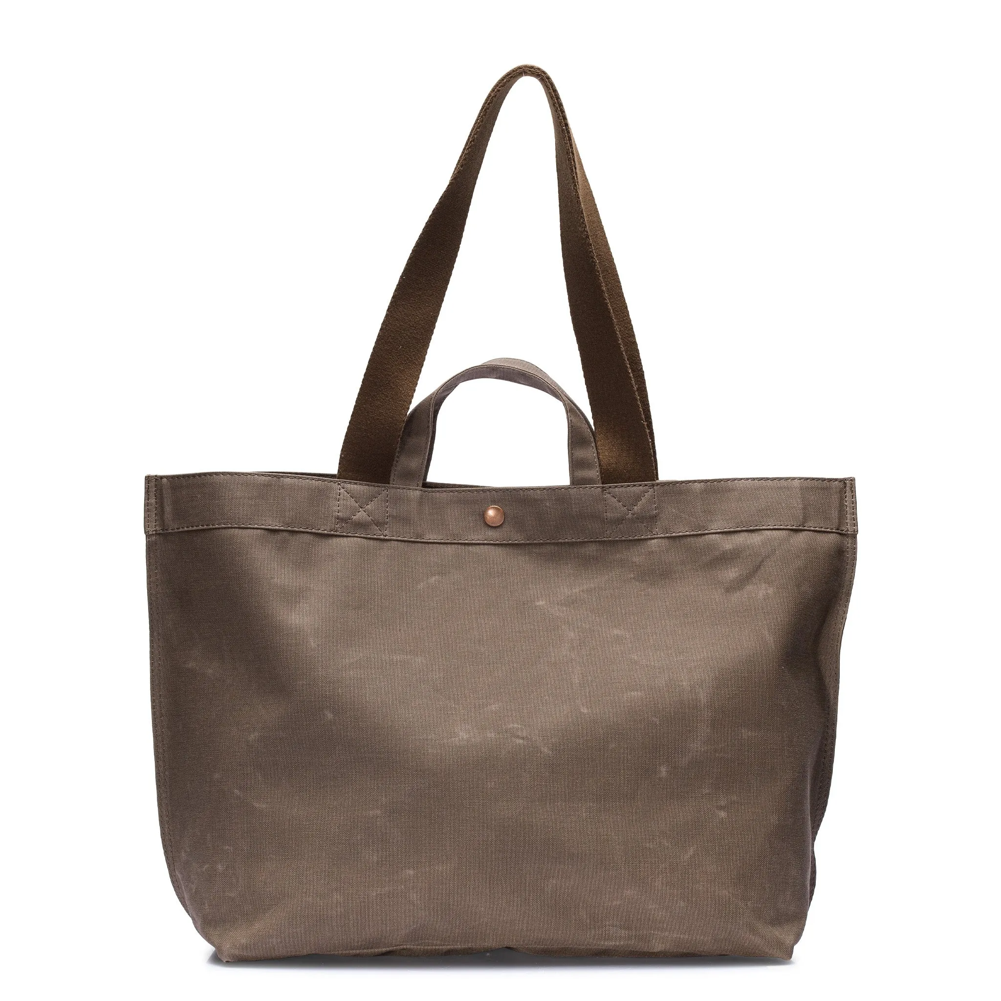 PRE-ORDER ONLY No. 204 Large Tote Wood (REVERSIBLE)