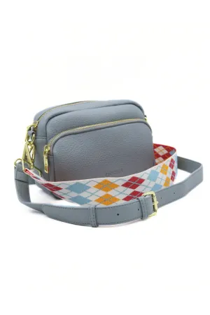 Riley Cross Body Bag | Dusty Blue