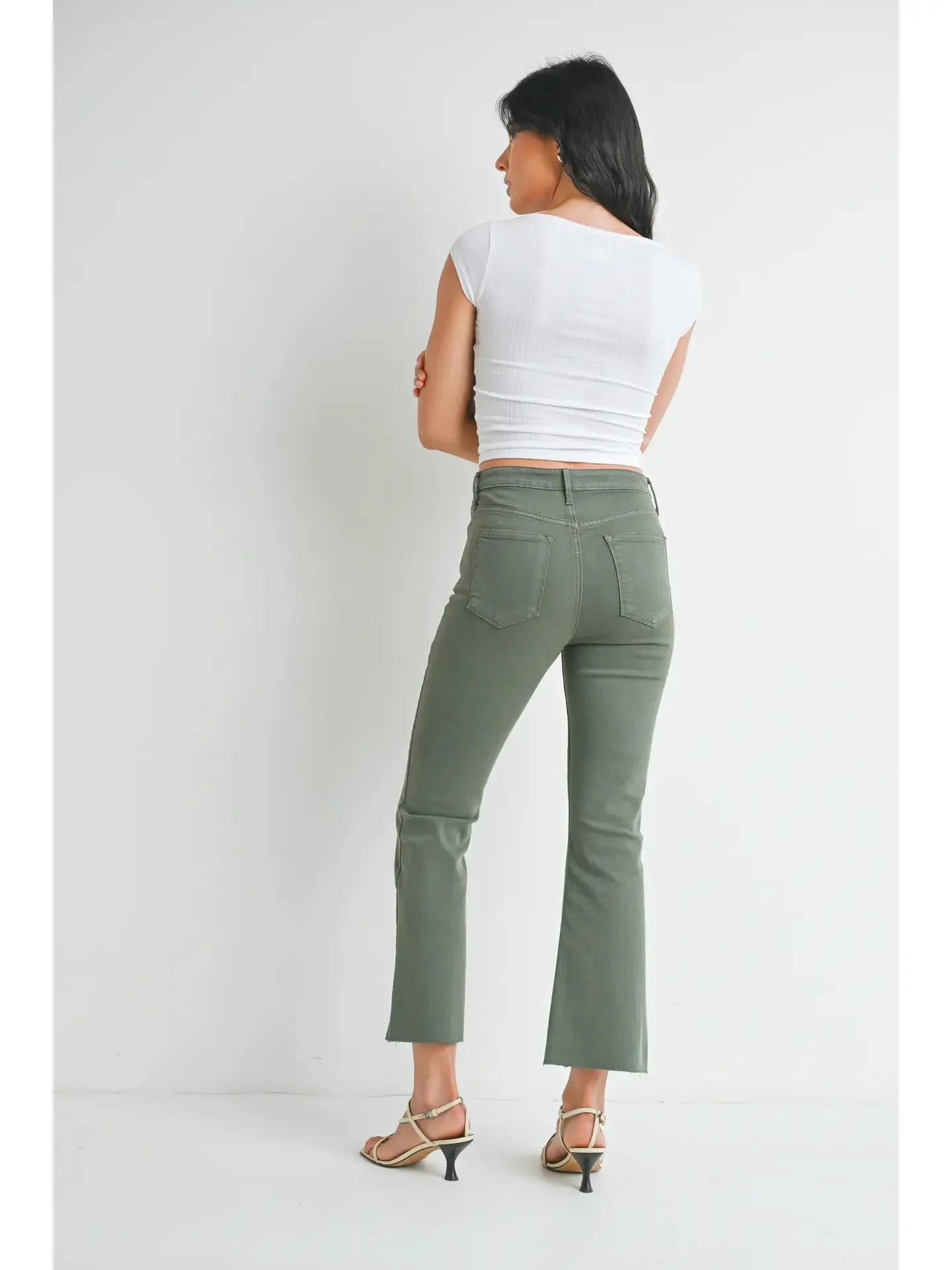 River Tonal Crop Denim