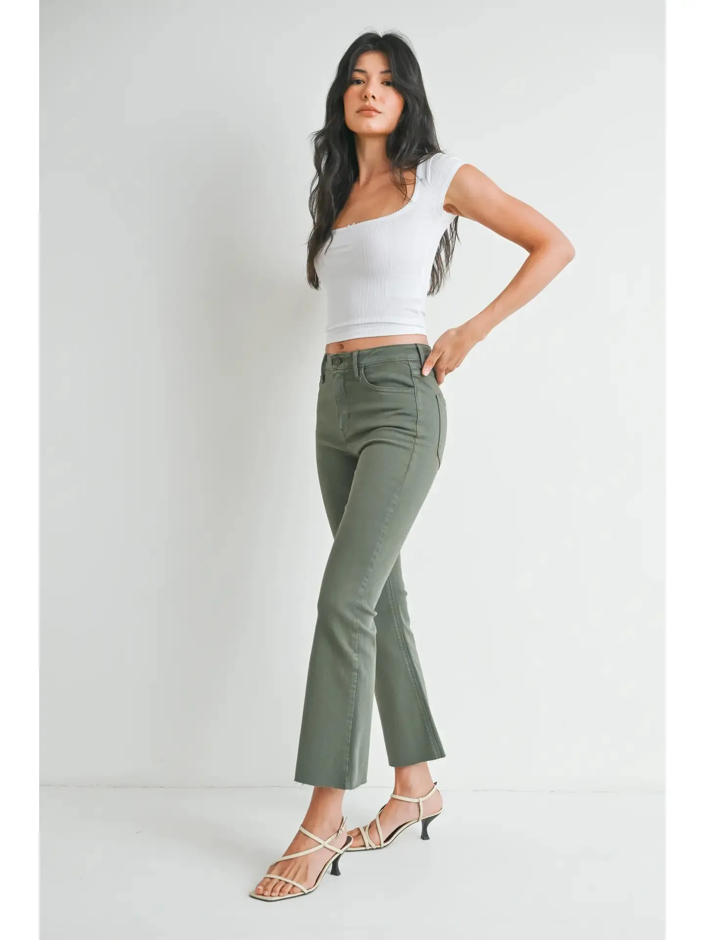 River Tonal Crop Denim