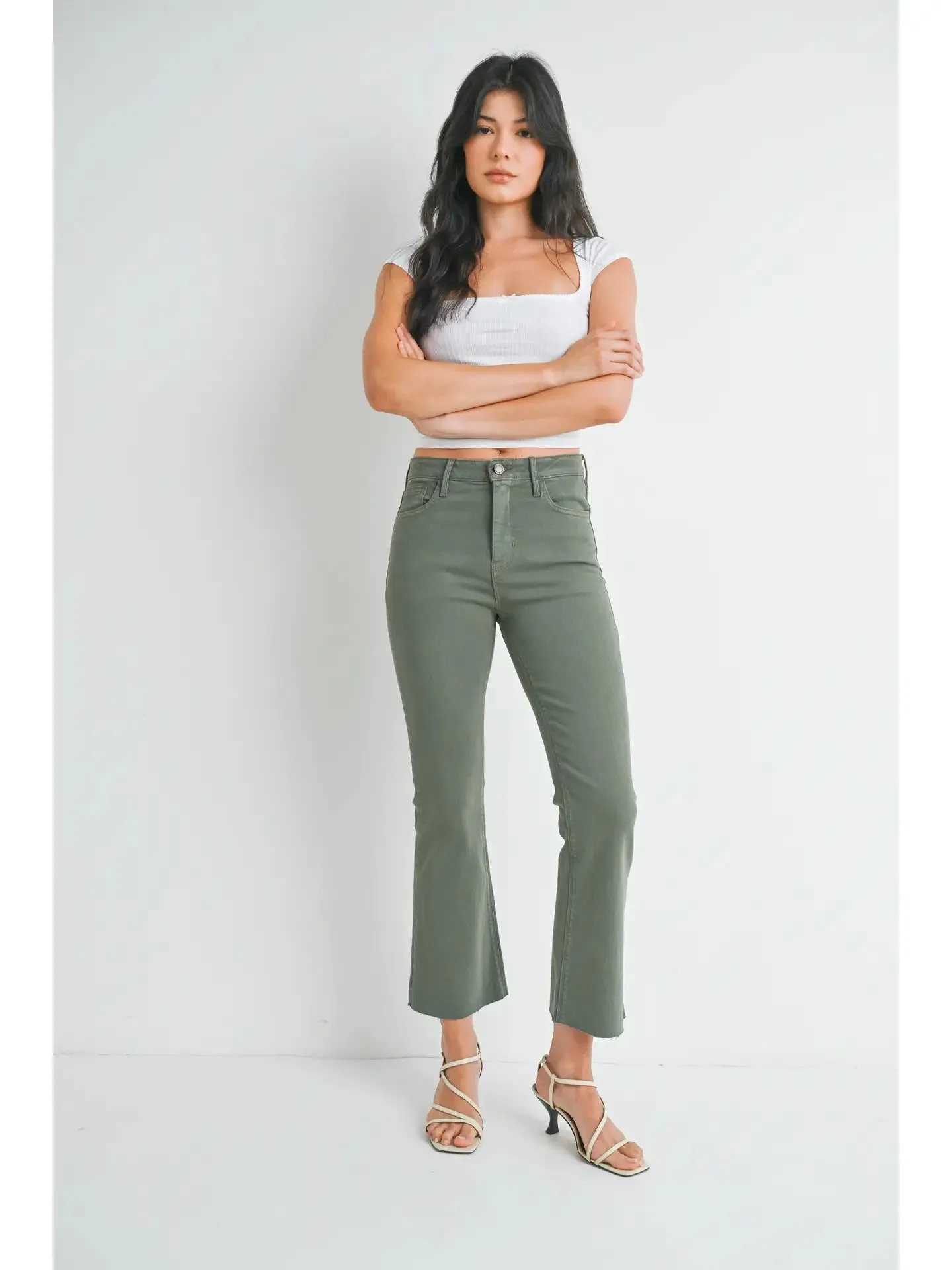 River Tonal Crop Denim