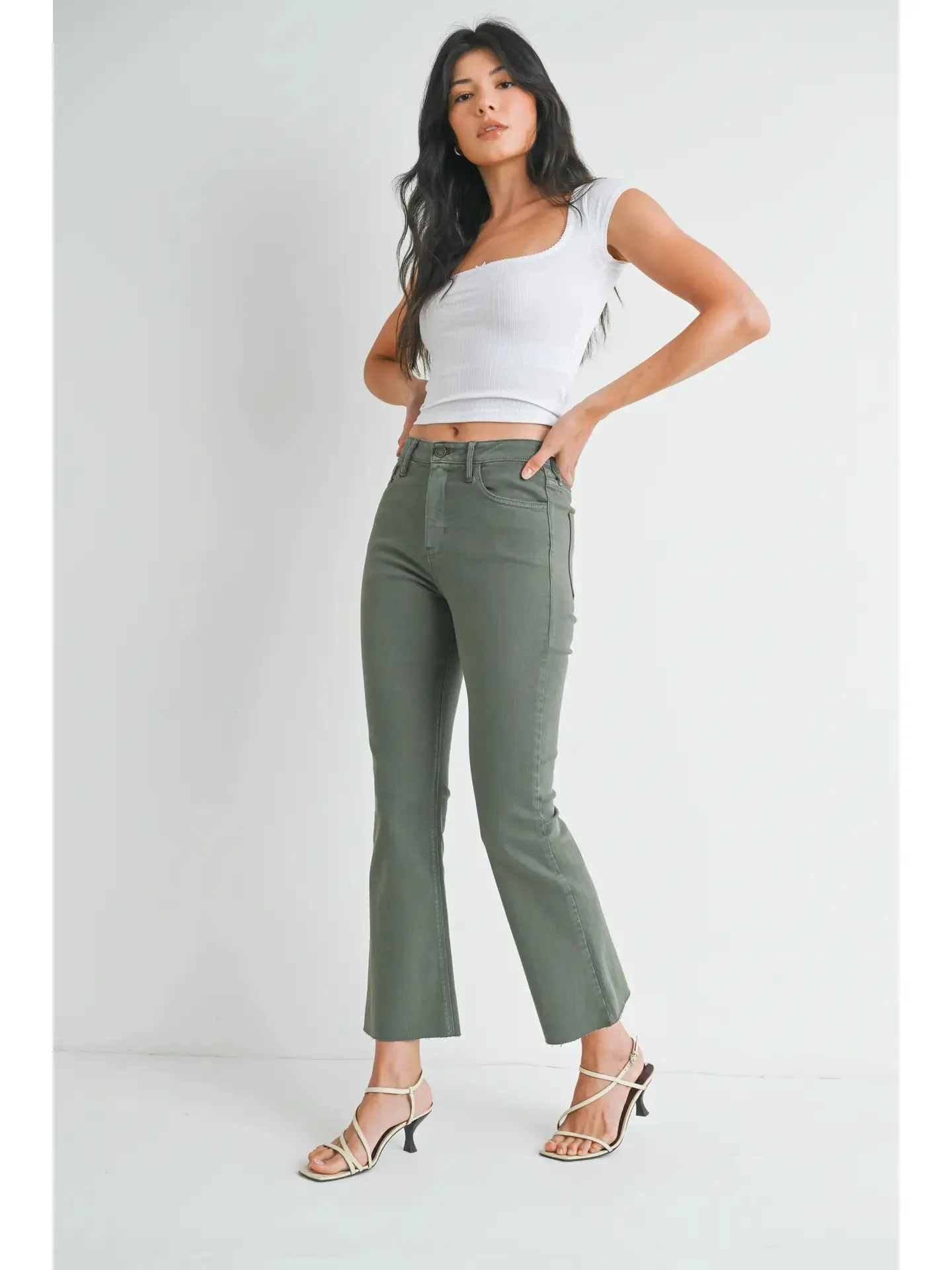 River Tonal Crop Denim