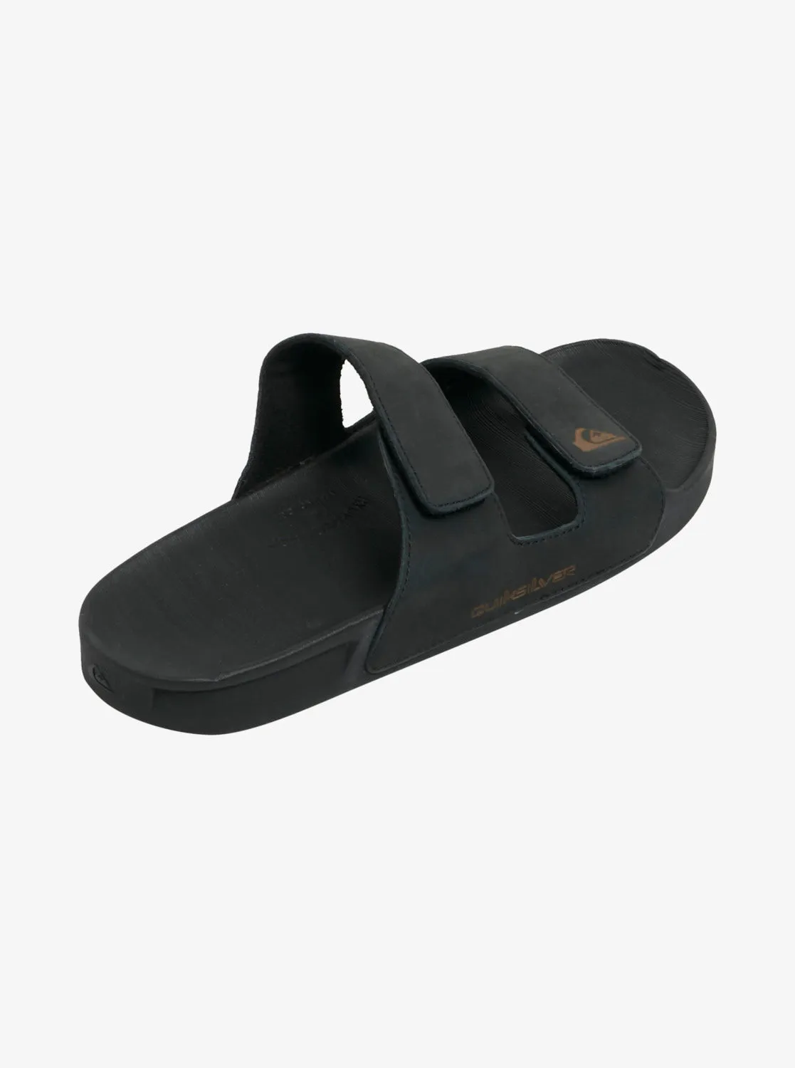 Rivi Leather Double Adjust Sandals - Black 1