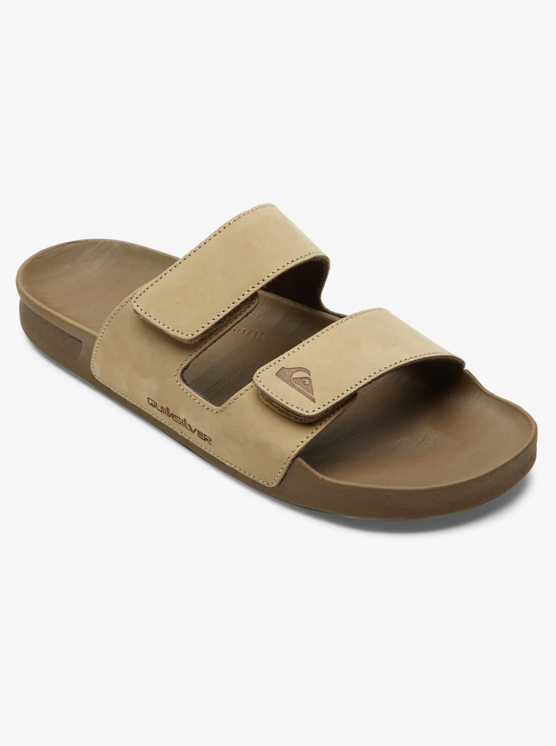 Rivi Leather Double Adjust Sandals - Tan 1