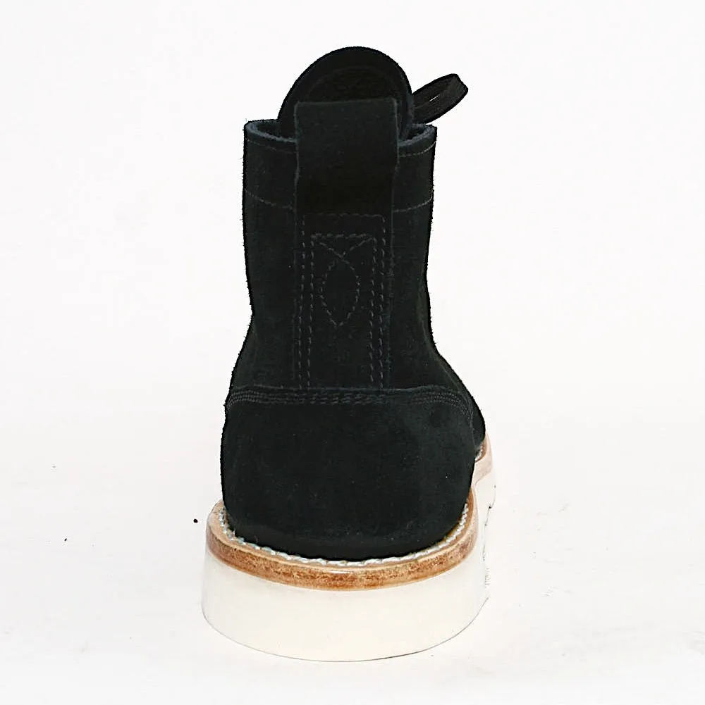 Rogue Territory Jumper Boot Black Roughout FINAL SALE