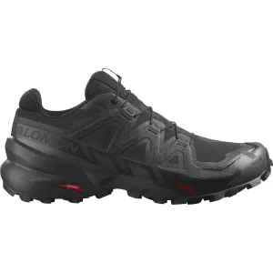 Salomon Speedcross 6 GTX Black/Black/Phantom Men's Trail Running Waterproof Shoes