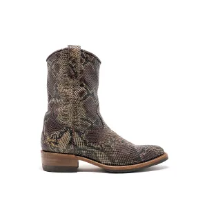 Santa Rosa Brand x Snake Oil Provisions Heartbreaker Boot Brown Snake