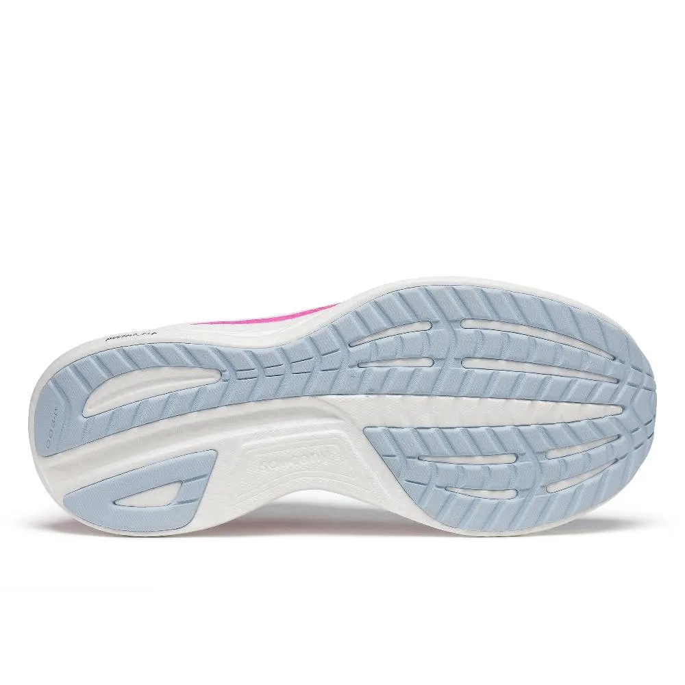 Saucony Ride 18 (Womens) - Navy/Fuchsia