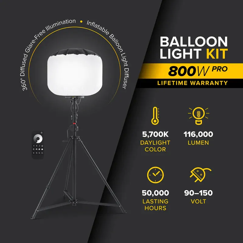 SeeDevil 800 Watt Balloon Light Kit