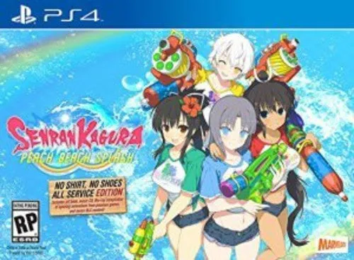 Senran Kagura Peach Beach Splash Playstation 4 USED