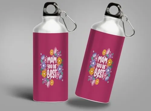 Sipper or Water Bottle (600 ml),Mom You Are The Best Printed design On Sipper bottle Gift for Mother. (Bindaas Gifts)