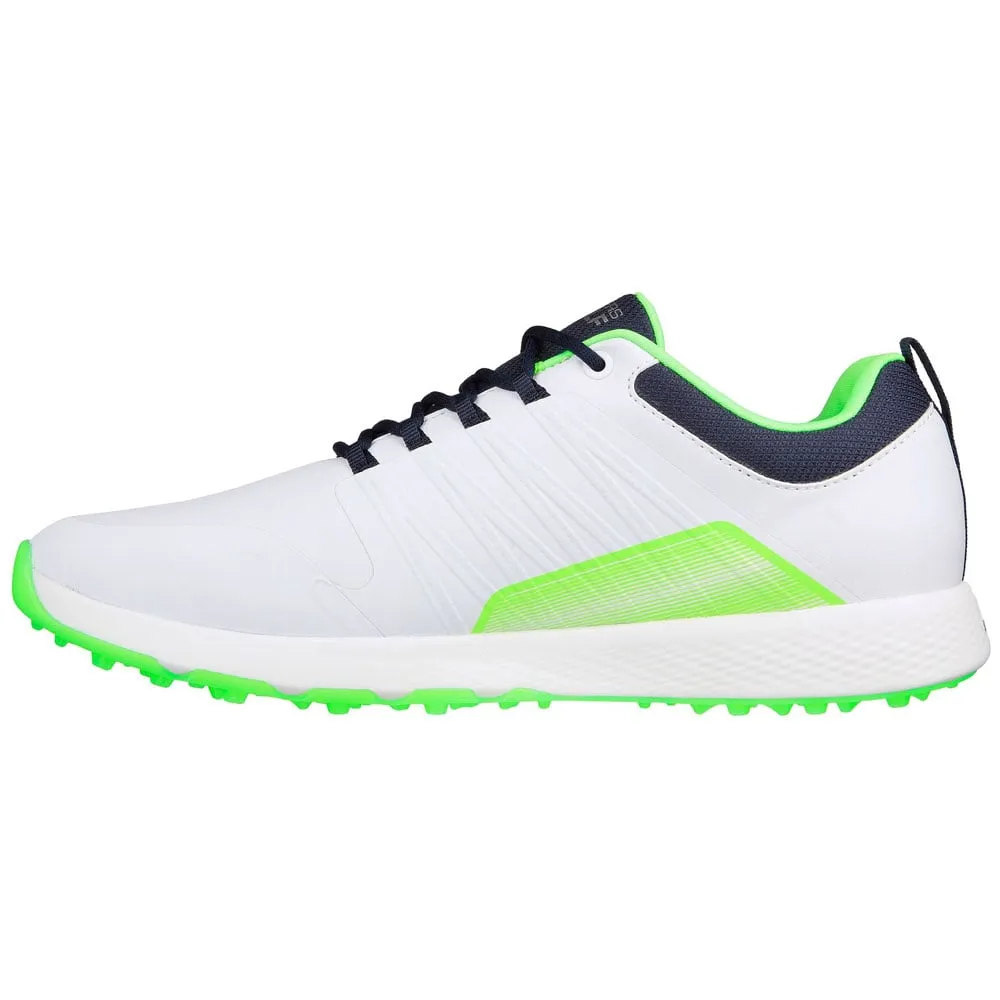 Skechers Go Golf Elite 4 - Victory Spikeless Shoes - White/Navy