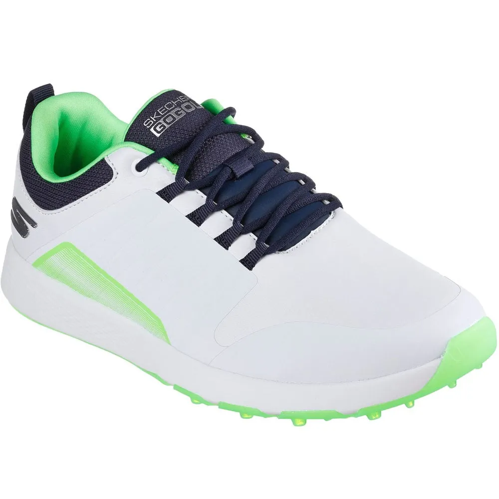 Skechers Go Golf Elite 4 - Victory Spikeless Shoes - White/Navy