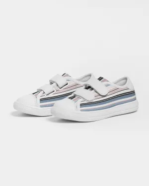 SMF Soft Beach Stripe Kids Velcro Sneaker