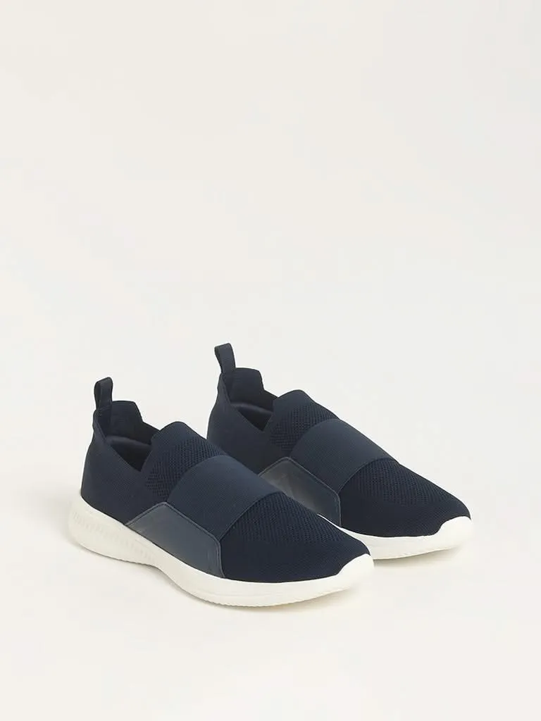 SOLEPLAY Navy Slip-On Shoes