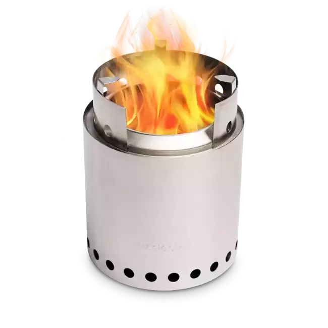 Solo Stove Stainless Steel Campfire Camp Stove - Portable &amp; "Smokeless"