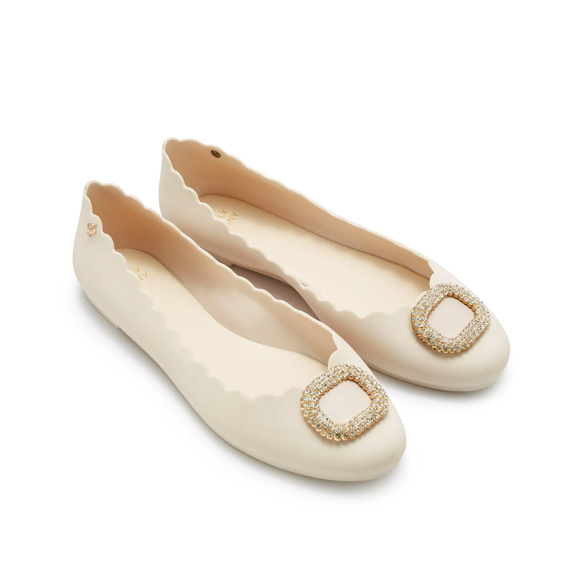 Sophie Matt Rikku Ballerina Shoes Off-White