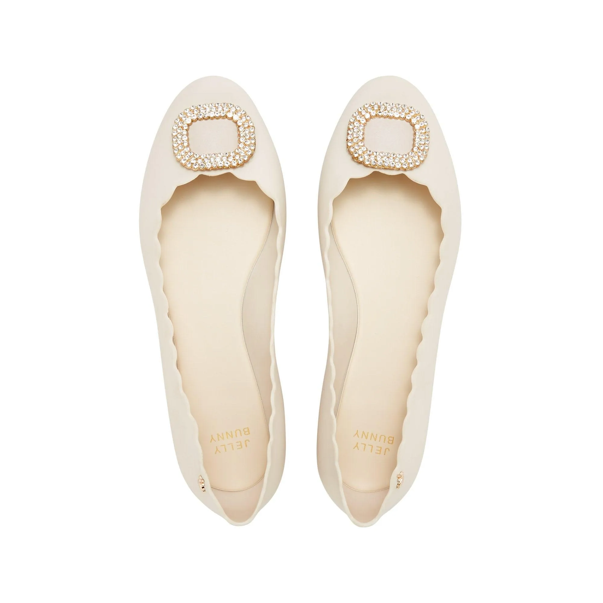 Sophie Matt Rikku Ballerina Shoes Off-White