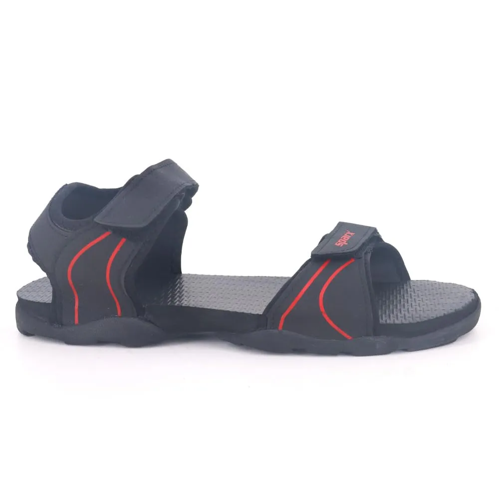 Sparx mens SS 703 | Latest, Daily Use, Stylish Floaters | Red Sport Sandal - 9 UK (SS 703)