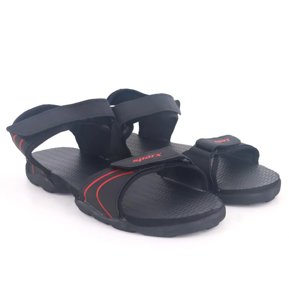 Sparx mens SS 703 | Latest, Daily Use, Stylish Floaters | Red Sport Sandal - 9 UK (SS 703)