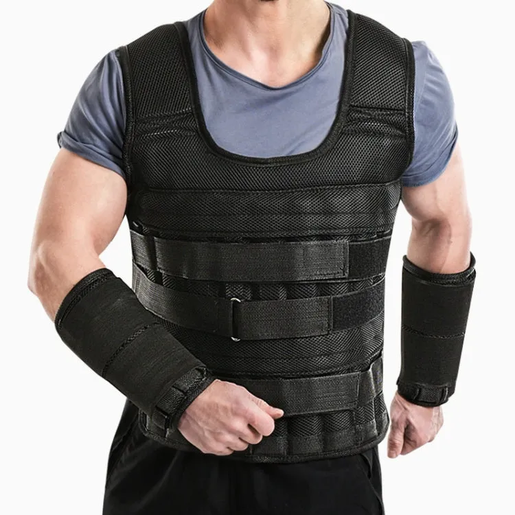 Sport Vest Leg And Arm Weight-Bearing Straps Fitness Training Weighting Equipment, Spec: 15kg Suit