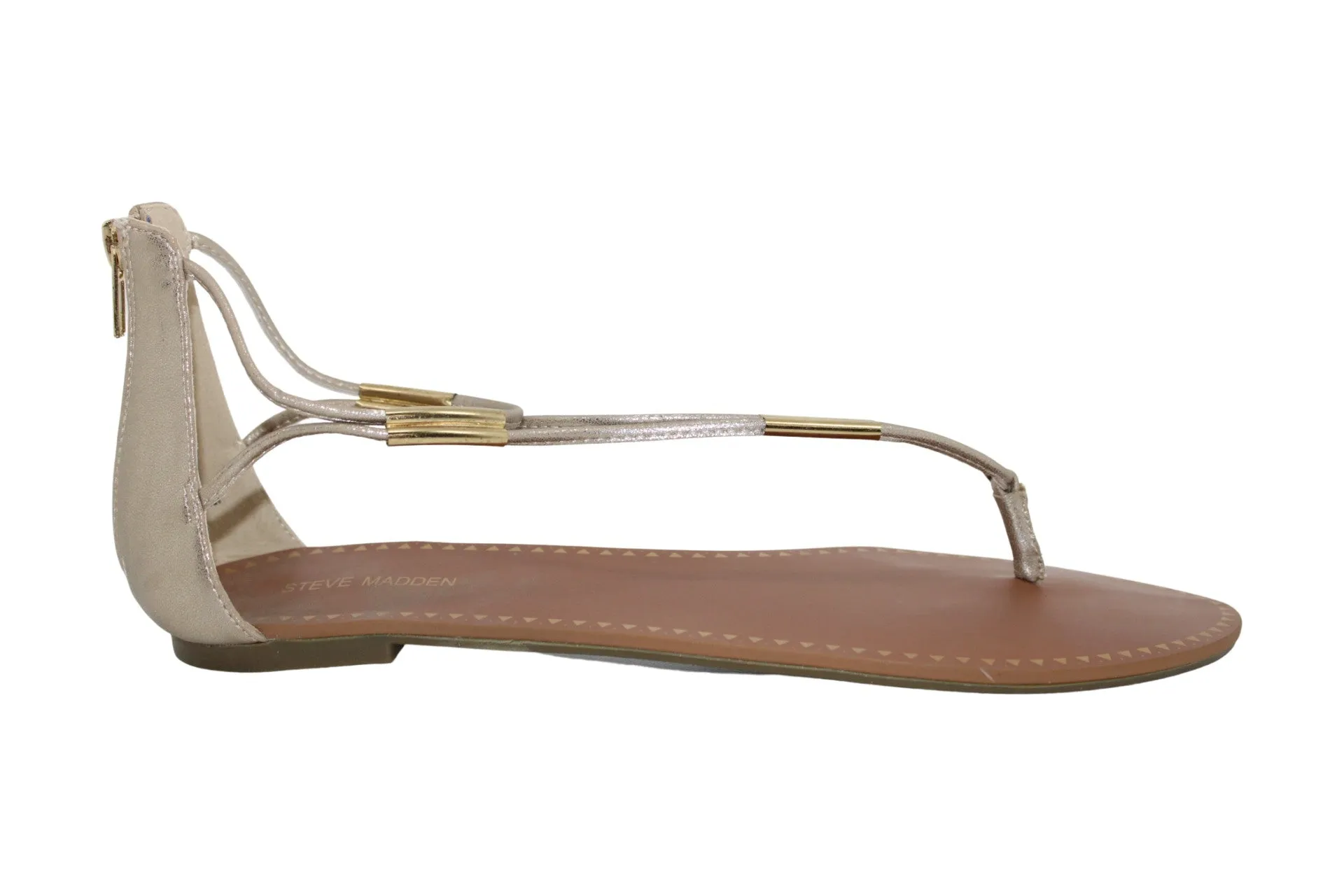 Steve Madden Womens MAYTHEM Open Toe Casual Flat Sandals Size 10