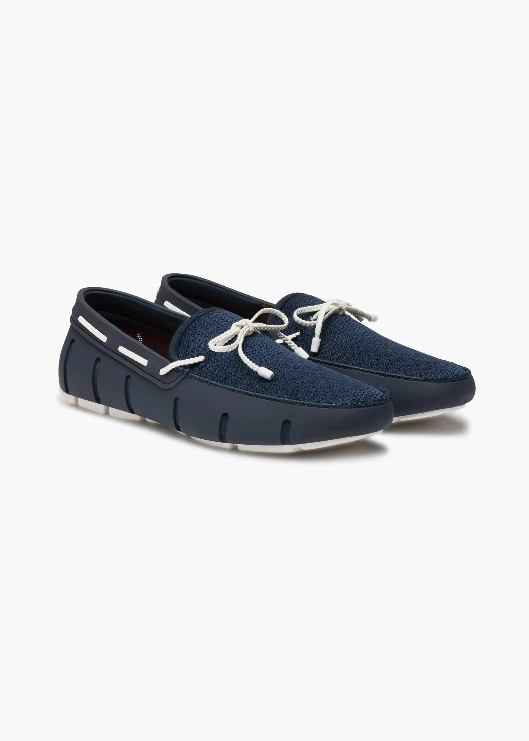 SWIMS Men's Casual, Comfortable, Stylish Braided Lace Loafers