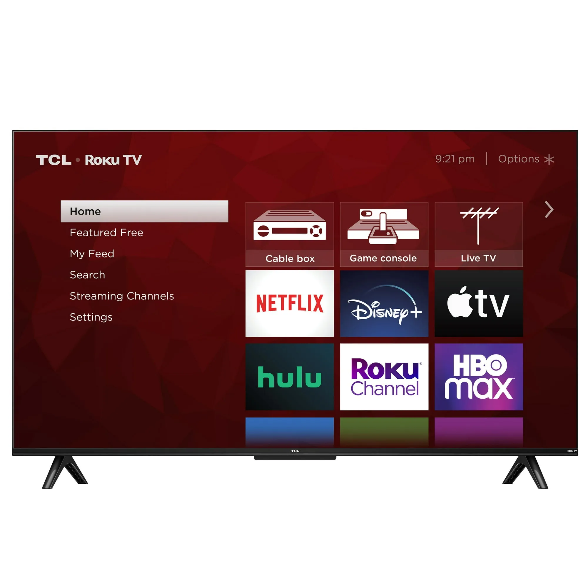 TCL 43" Class 4-Series 4K UHD HDR Smart Roku TV (43S451)