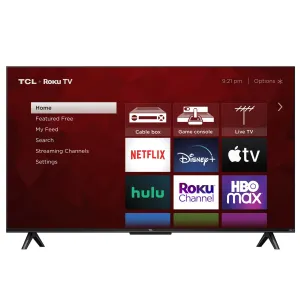 TCL 43" Class 4-Series 4K UHD HDR Smart Roku TV (43S453)