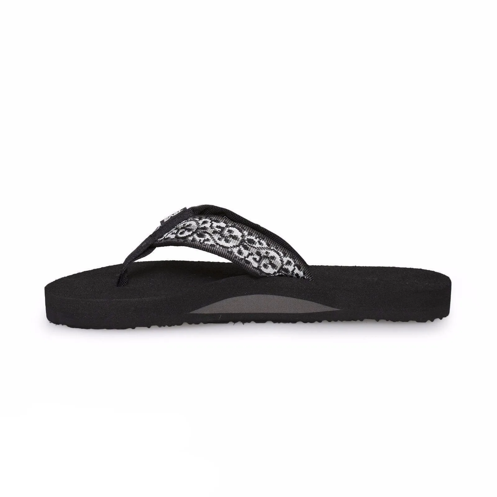 Teva Mush II Companera Black Flip Flops