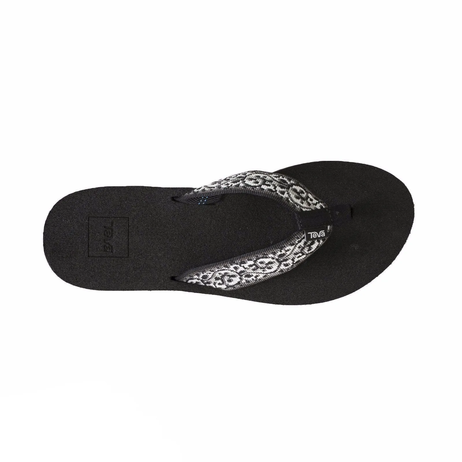 Teva Mush II Companera Black Flip Flops