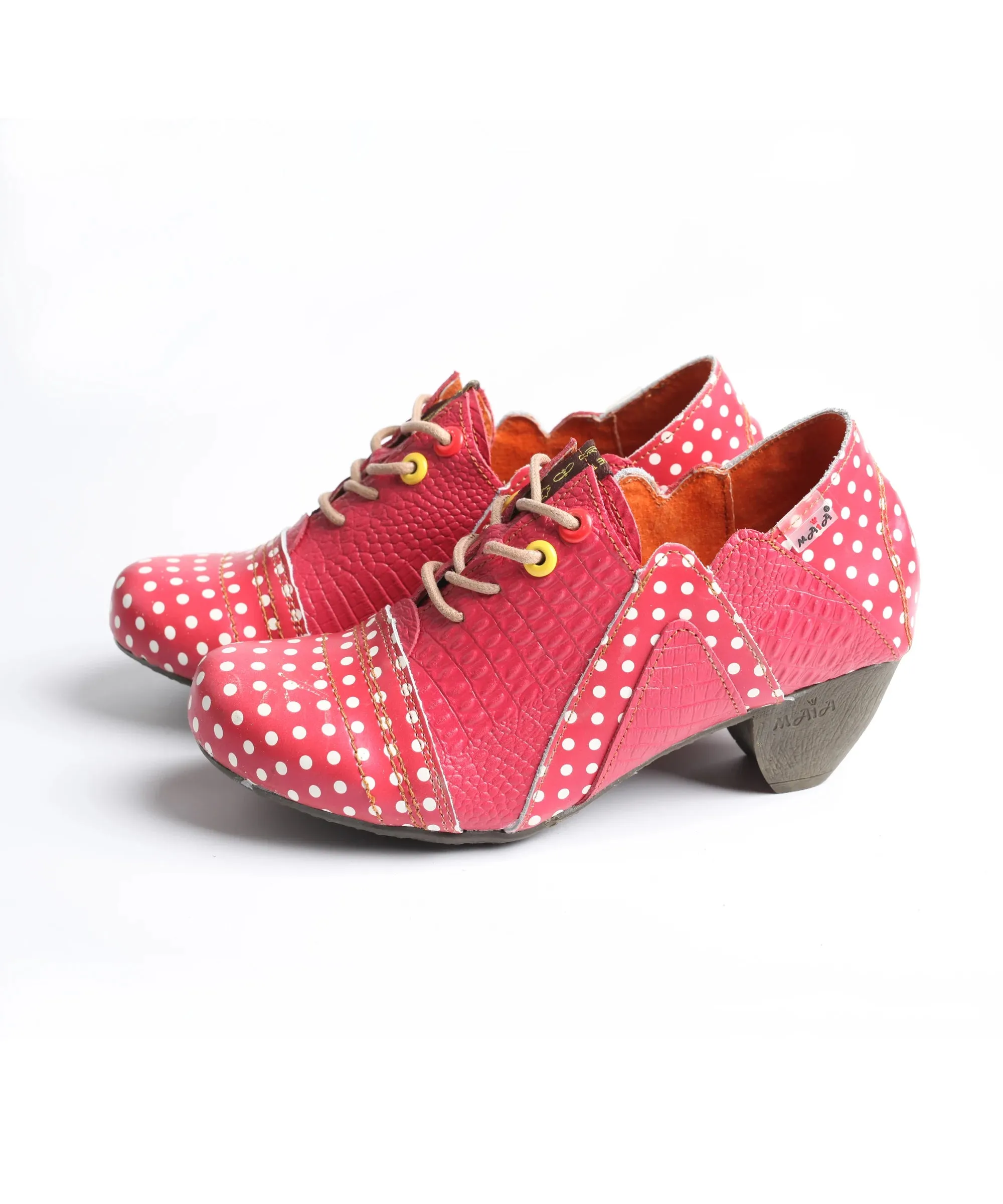 The Spunky Spot Parade Collection - Unique Low Heeled Comfort For Women