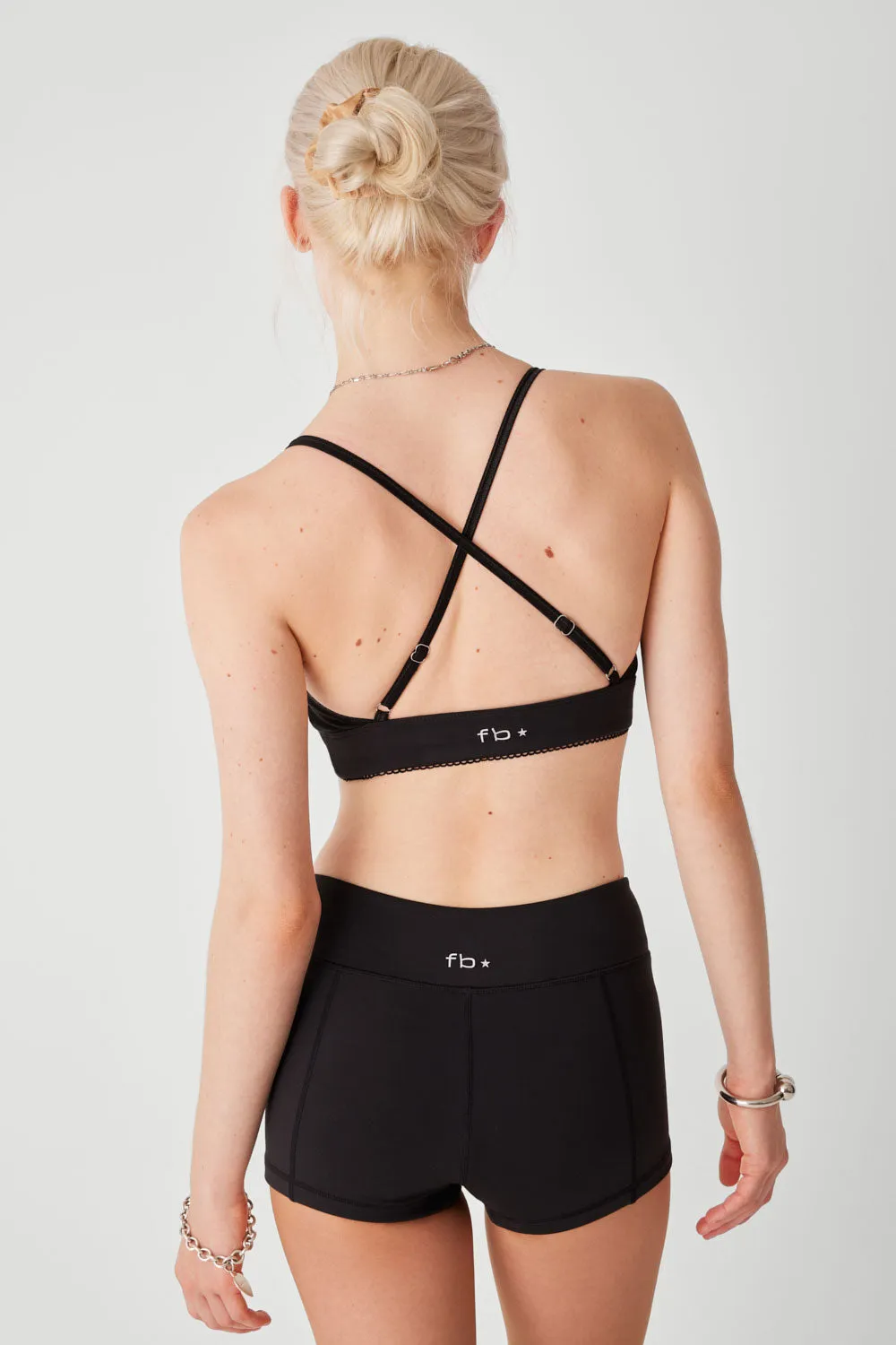 Theo Sports Bra - Black