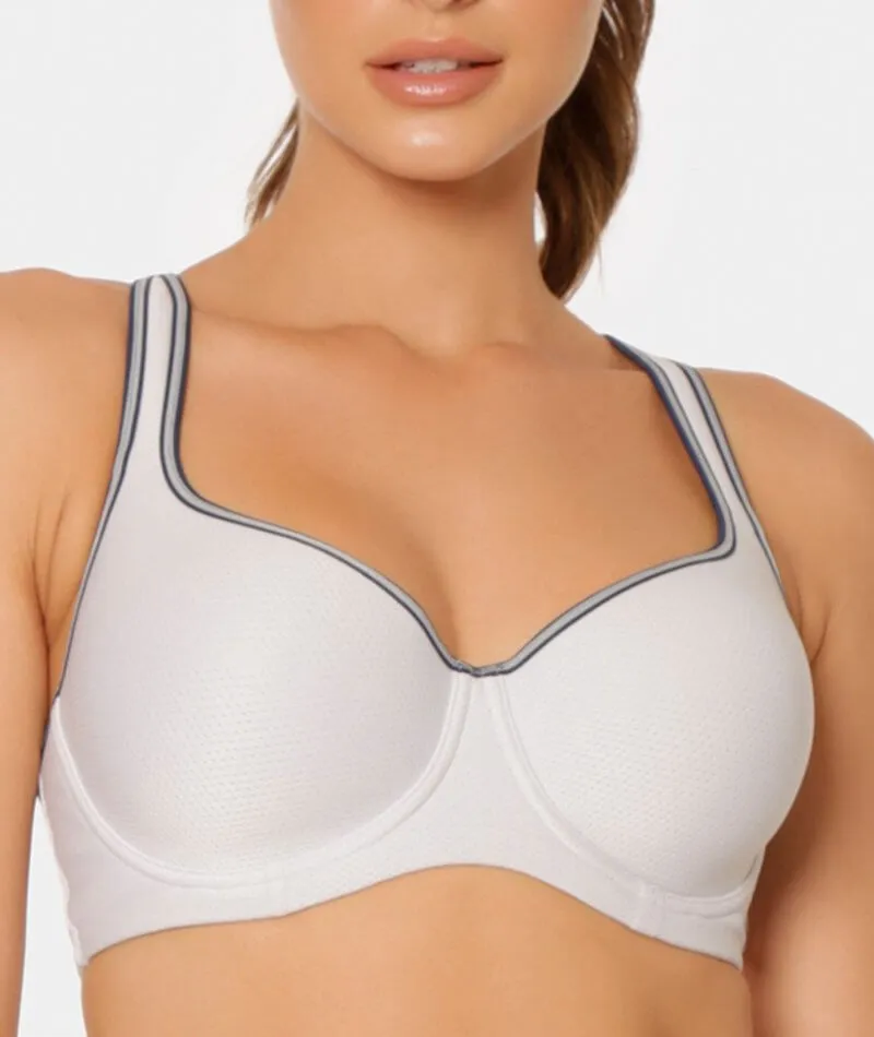 Triumph Triaction Racerback Sports Bra - Platino