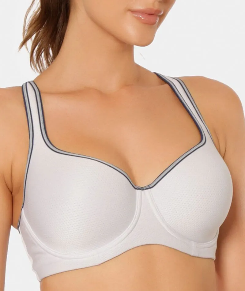 Triumph Triaction Racerback Sports Bra - Platino